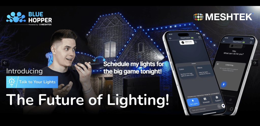 MeshTek BlueHopper Talk To Your Lights